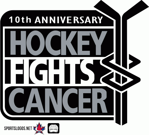 National Hockey League 2010 Charity Logo iron on transfers for T-shirts